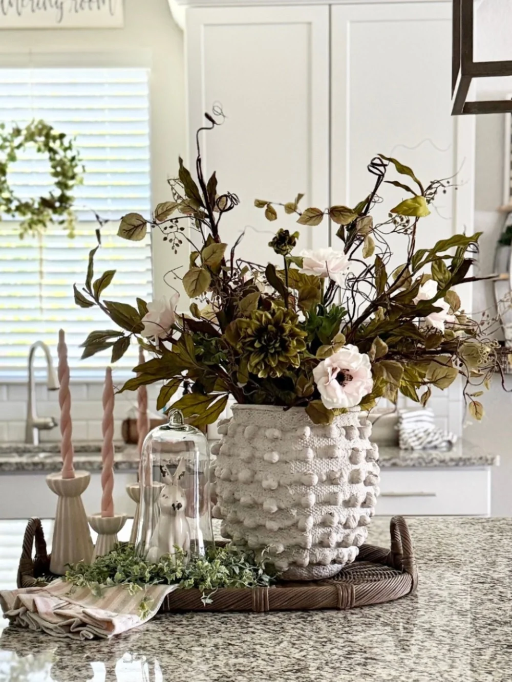 Artificial Dahlia Stem